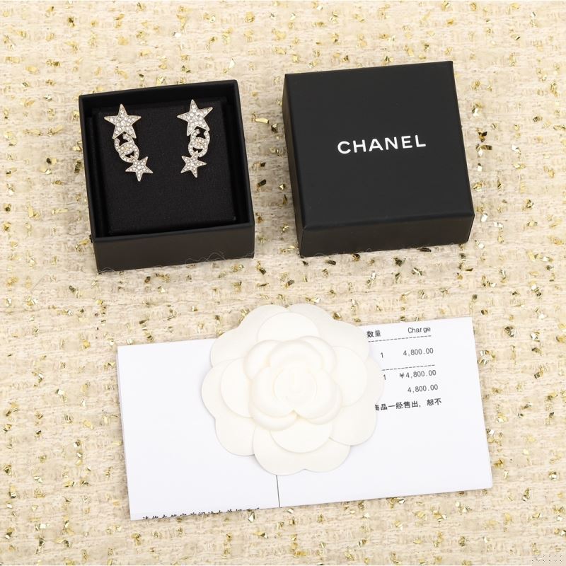 Ch*el earrings